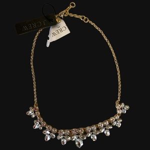 NWT J CREW CRYSTAL NECKLACE
